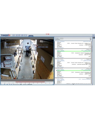 ПО для подключение 1-й дополнительной видеокамеры к системе событийного видеоконтроля складских операций TRASSIR ActiveStock Cam в Калуге Системы видеонаблюдения Pintop.ru