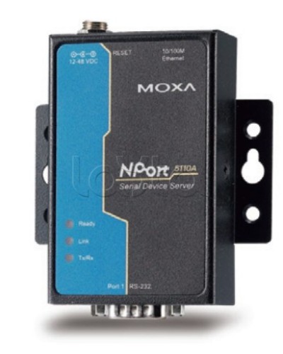 Сервер 1-портовый RS-232 в Ethernet Moxa NPort 5110A-T в Калуге Дополнительное оборудование для ОПС Pintop.ru