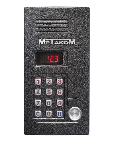 Блок вызова домофона Метаком MK2012-TM4E в Калуге Блоки вызова многоабонентные Pintop.ru