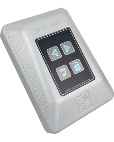 Пульт управления одним турникетом с автоматическами планками и одной секцией ограждения «Антипаника» CARDDEX AG-04 (для серии STL) в Калуге Сетевая СКУД CARDDEX Pintop.ru