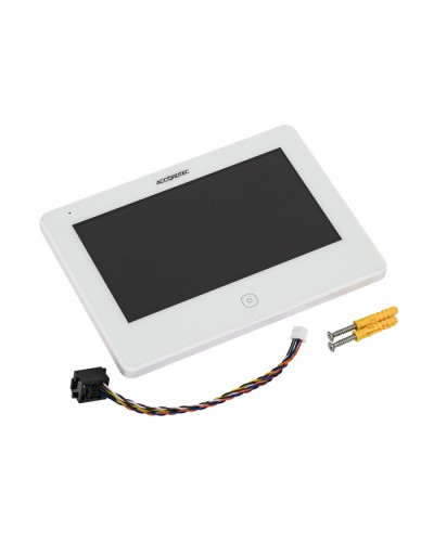 Монитор видеодомофон AccordTec AT-VD 770W WH в Калуге Абонентские IP устройства Pintop.ru