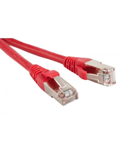 Патч-корд F/UTP Hyperline PC-LPM-STP-RJ45-RJ45-C6-3M-LSZH-RD в Калуге Патчкорды (медные) Pintop.ru