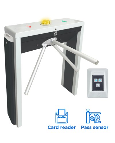 CARDDEX Комплект тумбового турникета со встроенным картоприемником STL-03KEC в Калуге Турникеты Pintop.ru