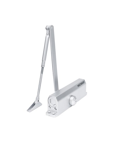 Доводчик NOTEDO DC-110 DA EN3-4, с задержкой закрывания, с рычажной тягой, (бронза) (RAL7013) в Калуге Доводчики Pintop.ru