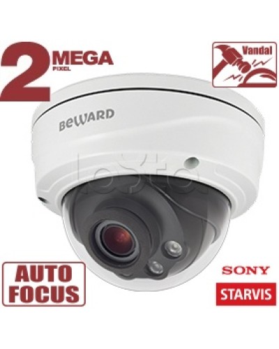 IP-камера видеонаблюдения купольная Beward SV2010DVZ в Калуге IP-камеры Pintop.ru