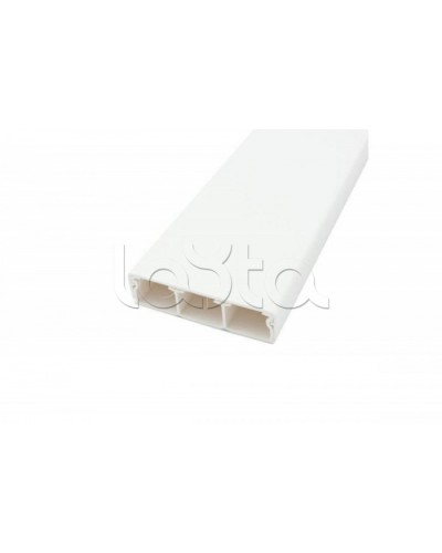 Экопласт U-LITE75/3х20 Миниканал 75/3х20мм (2м) в Калуге Кабель-канал Pintop.ru