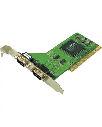 2-портовая плата RS-232 для шины Universal PCI Moxa CP-102U в Калуге Сетевые карты Pintop.ru
