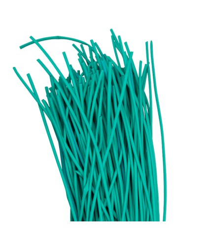 Термоусаживаемая трубка ТУТ нг 2/1 зеленая в отрезках по 1м EKF PROxima (tut-2-j-1m) в Калуге Аксессуары для кабель-канала Pintop.ru
