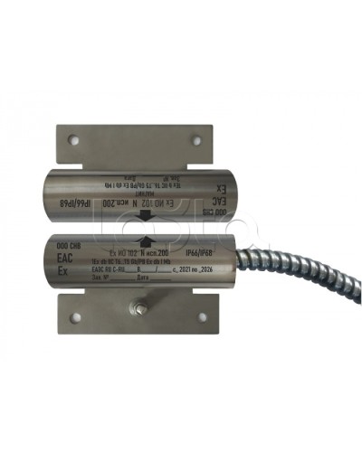 Извещатель охранный точечный магнитоконтактный взрывозащищённый Магнито-контакт Ех ИО102 N исп.211 (торцевой), с постоянно присоединенным кабелем в металлорукаве (штатно кабель 2х0,75 - 1м), 1Ex d IIC T6 Gb / РB Ex d I Mb АТФЕ.425119.171 в Калуге Изв
