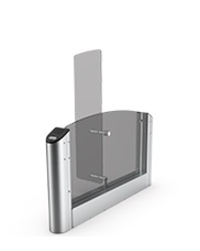 Модуль турникета крайний с высокими створками и картоприемником Oxgard Praktika T-07-SMTК-660 в Калуге Турникеты Pintop.ru