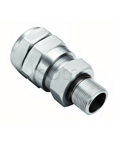 Кабельный ввод для бронированного кабеля с уплотнением внутренней оболочки кабеля резьбой G1/2, внешним диаметром кабеля D= 8-12мм и проходным диаметром кабеля d= 4-8 мм Спектрон КВБ-12/8-М-G1/2 в Калуге Аксессуары для кабель-канала Pintop.ru