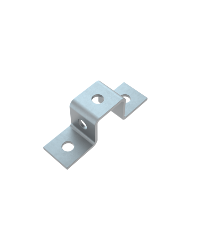 Прямоугольная скоба для страт-профиля 41х41 мм HD КМ-Профиль (PS41-41 HD) в Калуге Держатели, клипсы, скобы Pintop.ru