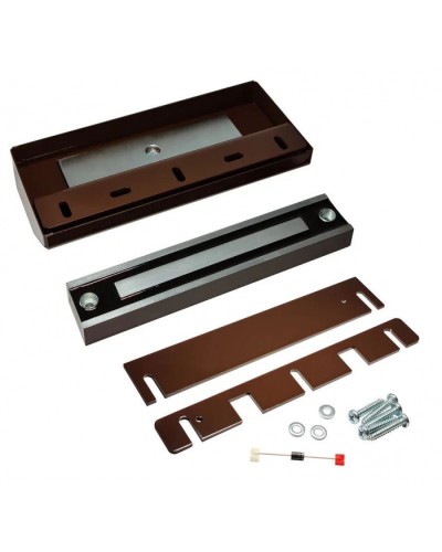 Электромагнитный замок влагозащищённый ALeko ALM-350FT (коричневый) в Калуге Электромагнитные замки Pintop.ru