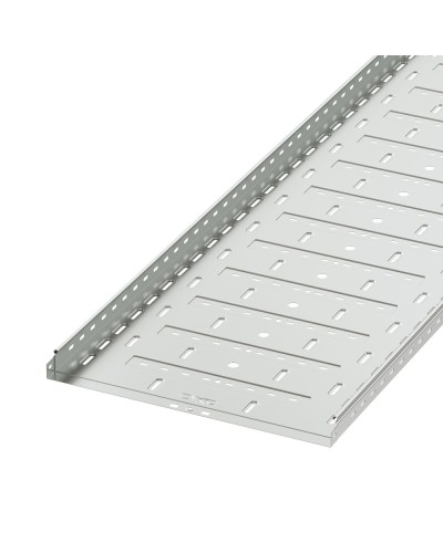 Лоток перфорированный 600х50 L3000, горячеоцинкованный DKC 35268HDZ в Калуге Кабельные лотки Pintop.ru