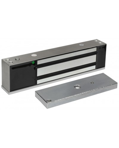 Smartec ST-EL523DLW-SS - Электромагнитный замок, уличное исполнение, СИД, датчик положения двери, IP68, нержавеющая сталь, усилие 520-540 кг. в Калуге Электромагнитные замки Pintop.ru