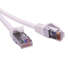 Патч-корд экранированный CAT5E F/UTP 4х2, LSZH, белый, 1.5м DKC RN5EFU4515WH