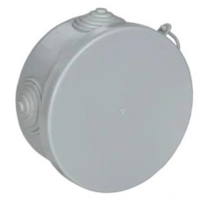 Коробка расп. КМ для о/п D=85х40мм IP54 4 вв (7035) GENERICA IEK (UKO21-085-040-000-K03-54)