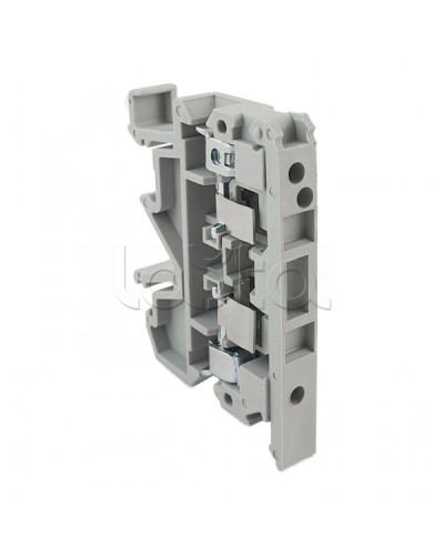 Клемма винтовая JXB-4/35RD для плавких вставок 5х20 серая EKF (plc-jxb-4/35RD-gy) в Калуге Клеммные колодки Pintop.ru