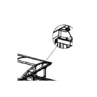 Кронштейн для стыковки турникета PERCo-RF01 0-09