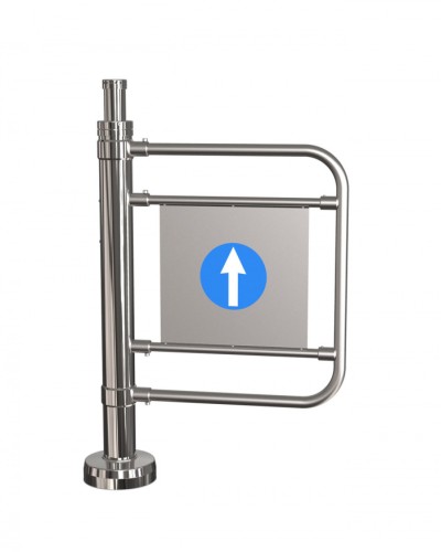 Калитка электромеханическая Ростов-Дон Ростов-Дон К32М-230 ХРОМ (без дуги) (0910-01) в Калуге Калитки Pintop.ru