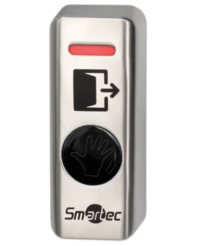 Кнопка ИК-бесконтактная металлическая накладная Smartec ST-EX341LW в Калуге Кнопки выхода Pintop.ru