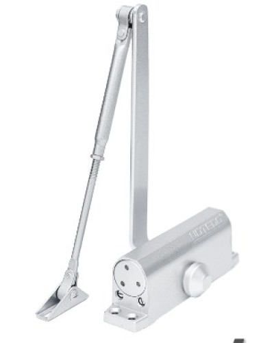 Доводчик NOTEDO DC-090-НО EN4 с ФОП (серебро) в Калуге Доводчики Pintop.ru