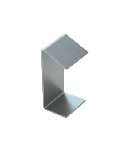 Распорка для швеллера 50х50х2,5 мм (под основание 120 мм) КМ-профиль (RP45-116-2.5) в Калуге Аксессуары для лотков Pintop.ru