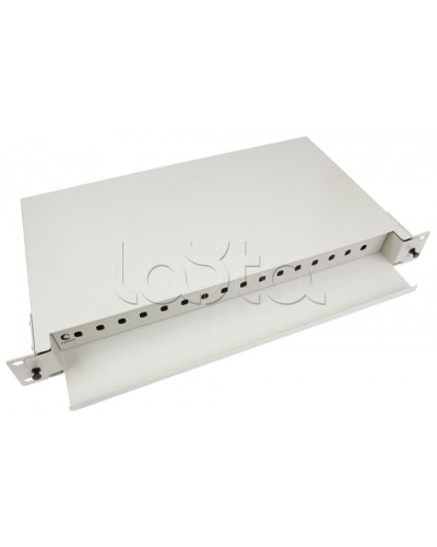 Бокс оптический 19, 1U на 16 ST/FC портов Cabeus ODF-19-16-ST в Калуге Кросс оптический Pintop.ru