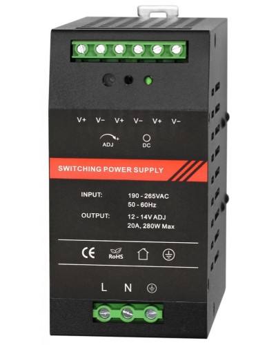 Блок питания Smartec ST-PS120DDU-BK в Калуге Дополнительное оборудование для СКУД Pintop.ru