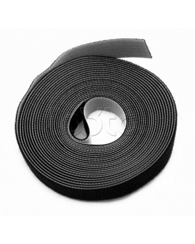 Лента липучка в рулоне, ширина 25 мм Hyperline WASNR-5x25-BK в Калуге Стяжки-хомуты Pintop.ru