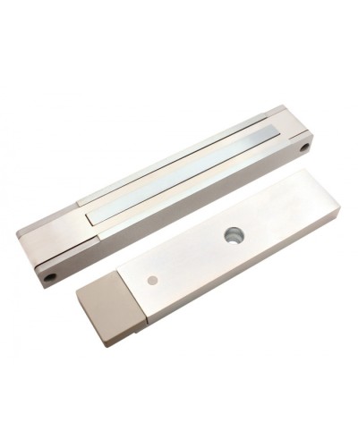 Электромагнитный замок с датчиком состояния двери ALeko ALM-300P (24В серый) в Калуге Электромагнитные замки Pintop.ru