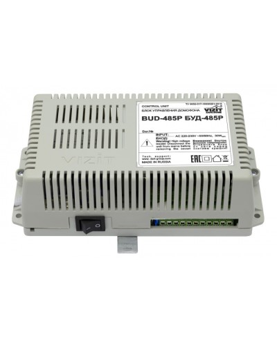 Блок управления домофона Vizit БУД-485Р в Калуге Блоки управления многоабонентные Pintop.ru