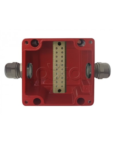 Коробка соединительная Магнито-контакт МКС 2ВК «МОРОЗ» IP66/IP68 цвет красный в Калуге Распределительные коробки Pintop.ru