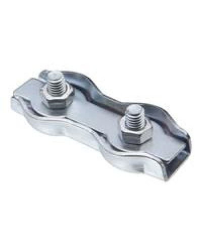 Соединитель (зажим) для троса двойной (Duplex) 4 мм DKC CM623004 в Калуге Трос и аксессуары Pintop.ru