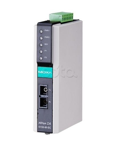 Сервер 1-портовый RS-232/422/485 в Ethernet Moxa NPort IA-5150-M-SC в Калуге Дополнительное оборудование для ОПС Pintop.ru