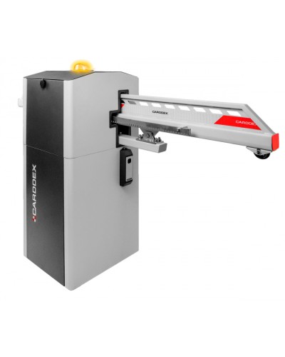 Комплект шлагбаума CARDDEX VBR-6 (тумба шлагбаума + высокоскоростной привод Nice RD400 + стрела 6 метров) в Калуге Автоматические шлагбаумы Pintop.ru