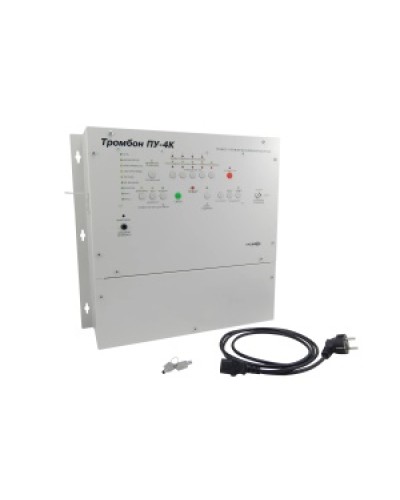 Прибор управления Тромбон ПУ-4К (200 Вт) в Калуге 19 оборудование (рэковое/стоечное) Тромбон Pintop.ru