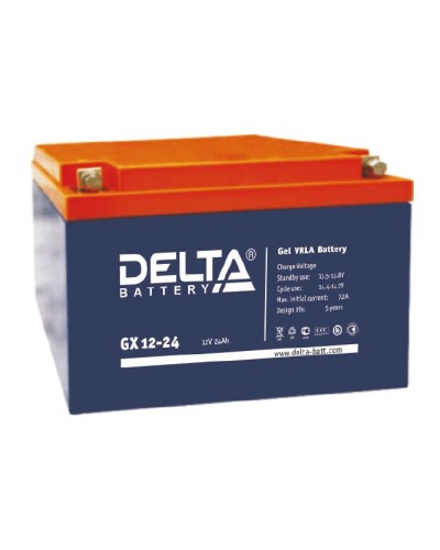 Аккумулятор свинцово-кислотный Delta GX 12-24 в Калуге Электротехническое оборудование Pintop.ru