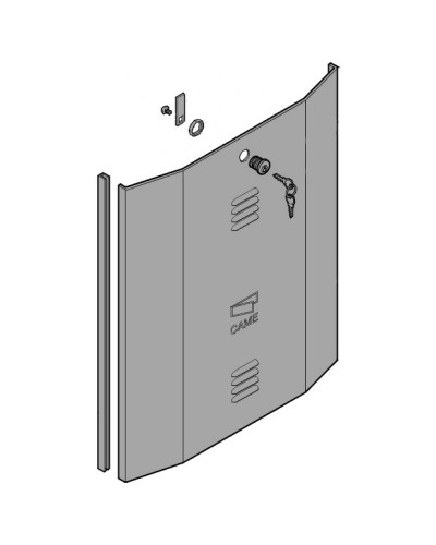Дверца с замком BY-3500T Came 119RIY059 в Калуге Запчасти для шлагбаумов и автоматики Pintop.ru
